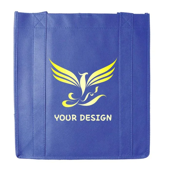 Customizable Heavy Duty Grocery Tote 13"H x 11.5"W