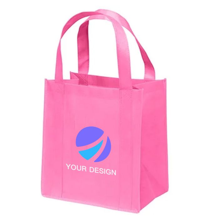 Customizable Little Polypropylene Tote Bag  13"H x 12" W