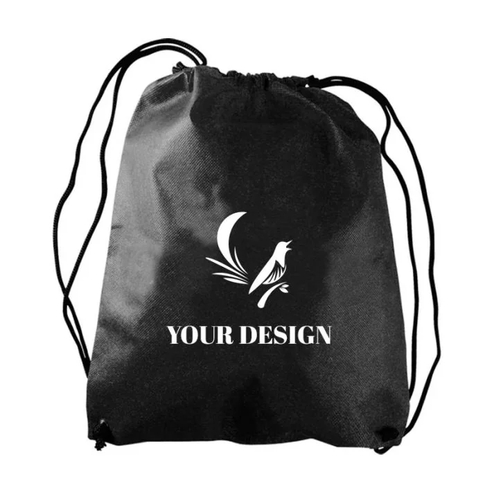Customizable Non-Woven Drawstring Backpack 18x15" for Events & Promotions