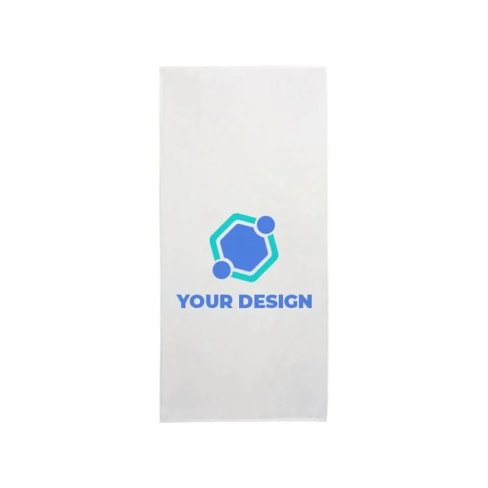 Customizable Promo Cotton Velour Beach Towel Perfect for Beach and Boating Activities