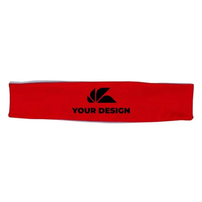Customizable Silky Smooth Cooling Headband Moisture-Wicking Sports Sweatband