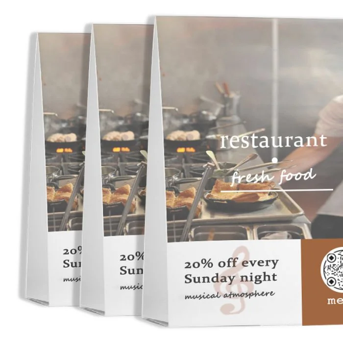 Custom Table Tents