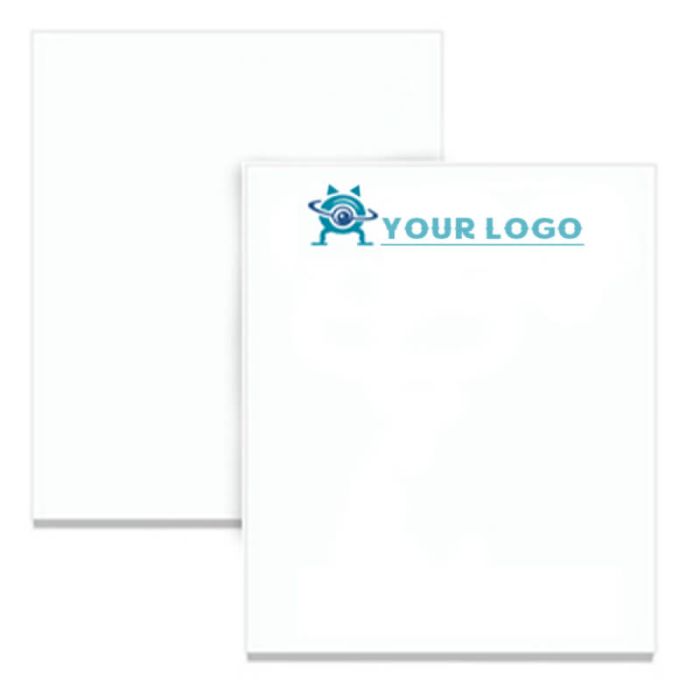 Wholesale Logo Printed 50 Sheets 2.5" x 3" Adhesive Office Notepads
