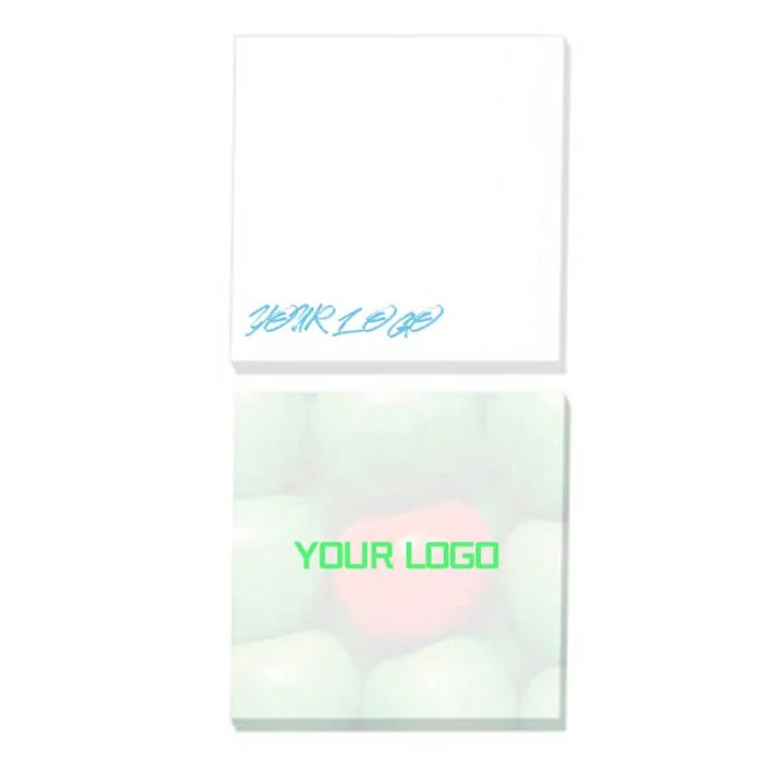 Custom Adhesive Notepads Square Memo Stickers Sticky Note Pads