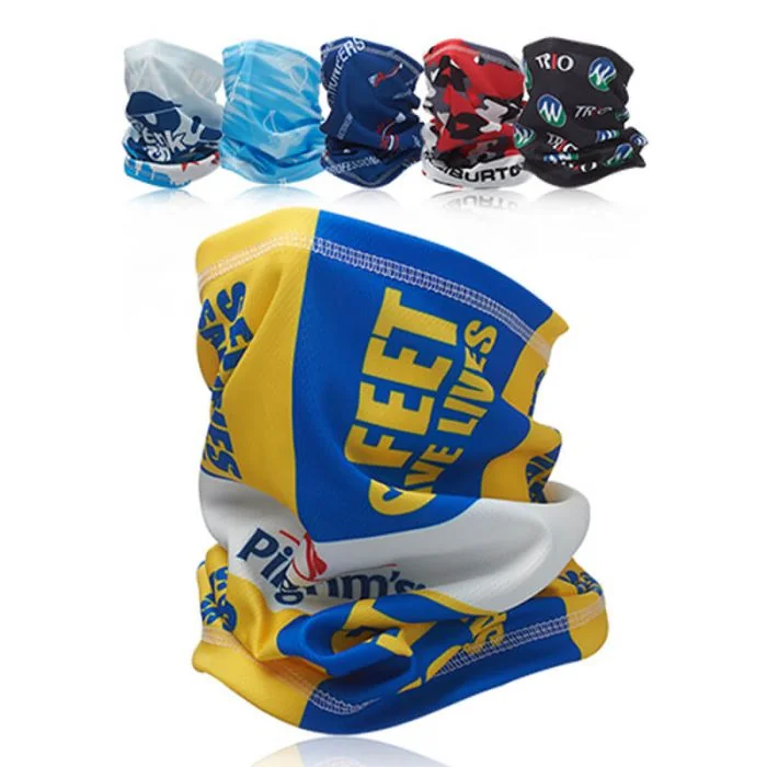Custom Anti-dust Face Mask Sheid Neck Gaiter Outdoor Sports Bandana