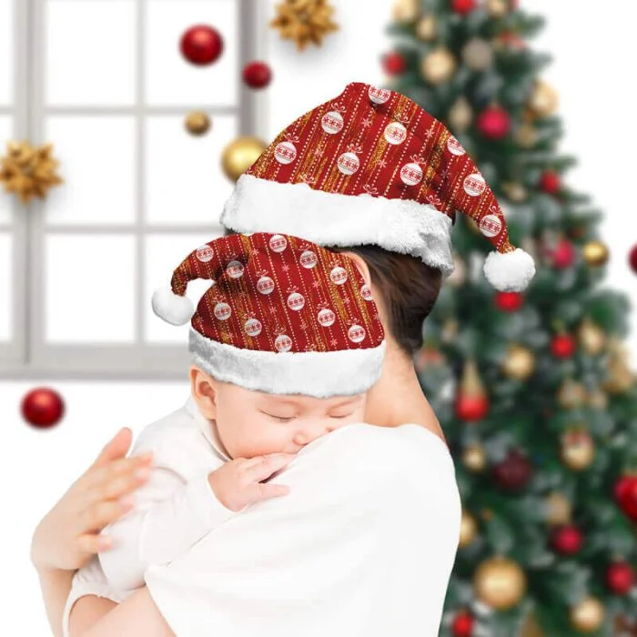 Custom Christmas Hats Santa Hat Xmas Gift Head Decoration