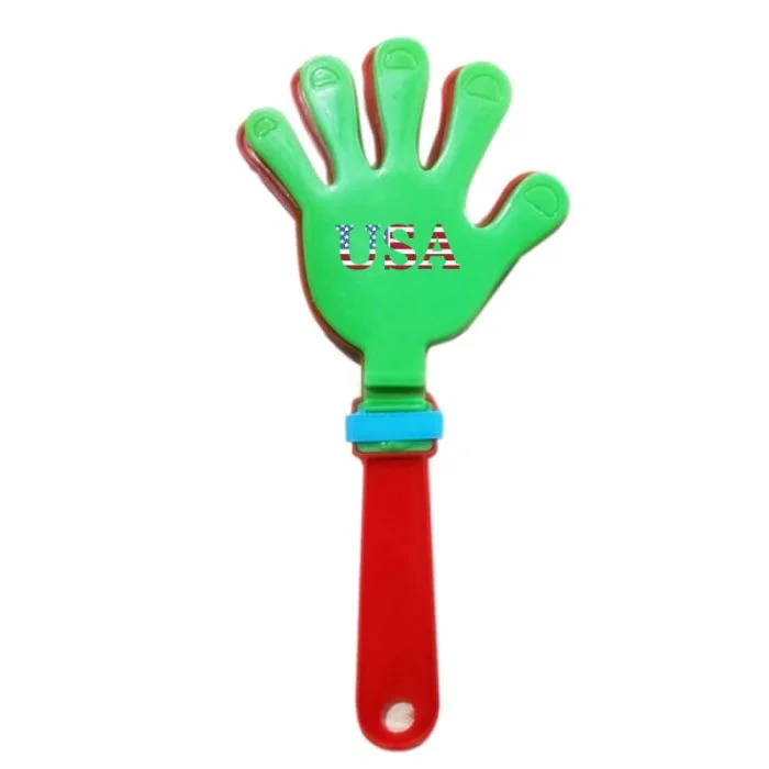 Custom Hand Clappers Plastic Noise Maker Audience Cheering Props for Events Party Favors