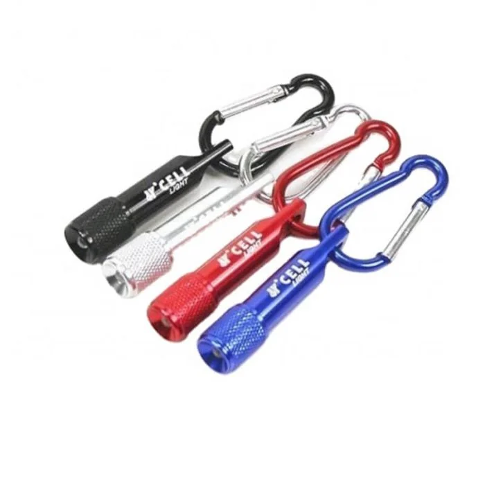 Custom LED Torch Keyring Mini Promotional Flashlight for Advertising and Branding