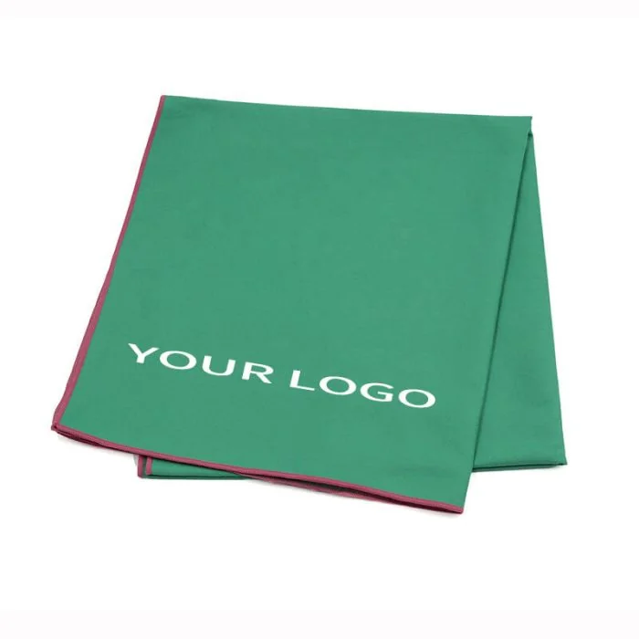 Custom Pure Color Bath Towel Recycled Microfiber Beach Towels with Super Absorbent
