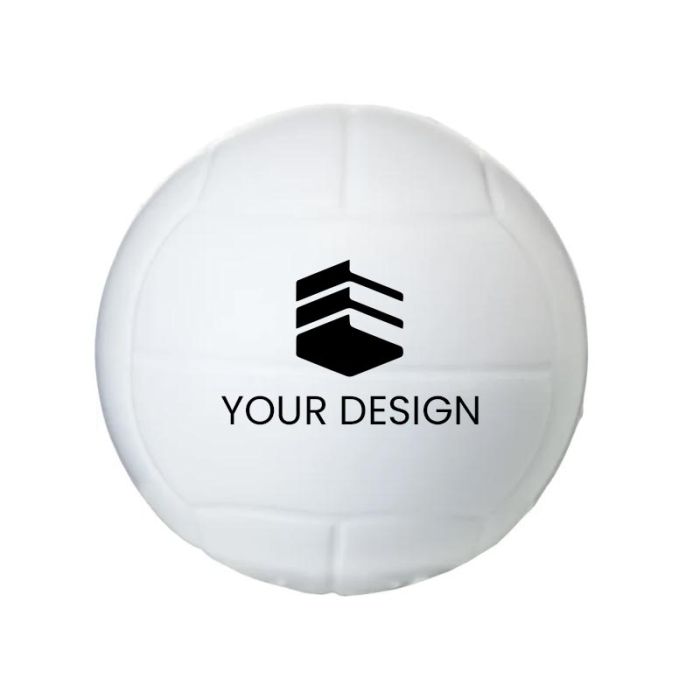 Customized Soft Volleyball Stress Balls Durable Promotional Stress Relievers