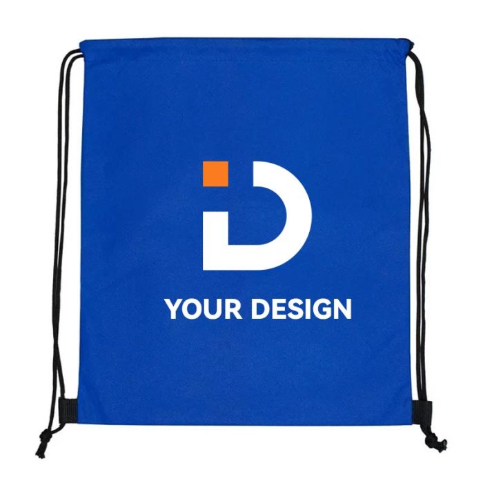 Eco-Friendly Economy Drawstring Cinch Pack Backpack 16"H x 13" W