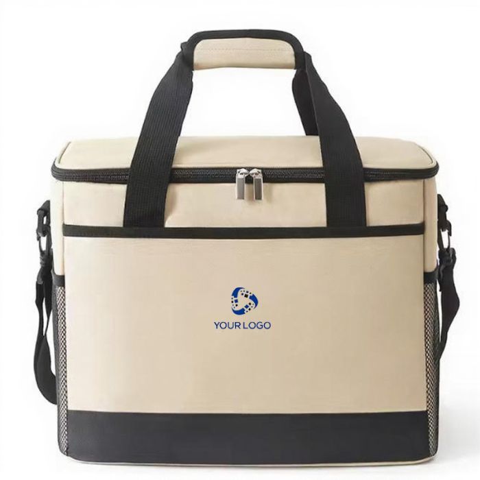 Large Cotton Canvas Insulated Cooler Bag Heavy-Duty 16oz Canvas