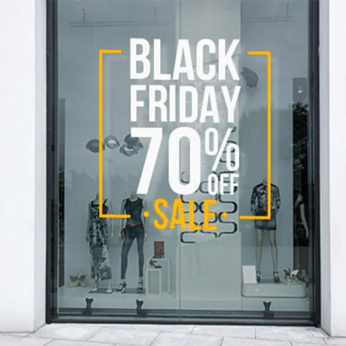 Custom Window Clings Wholesale Price Buy More Save More