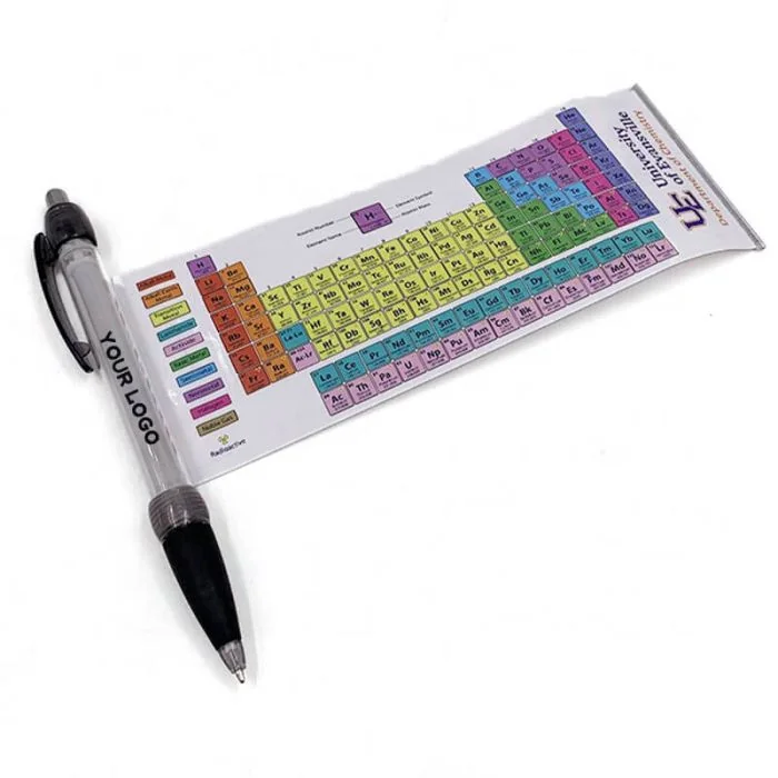 Custom Plastic Banner Pens with Pull Out Banners Customized Logo Promotional Ballpoint Flag Pens