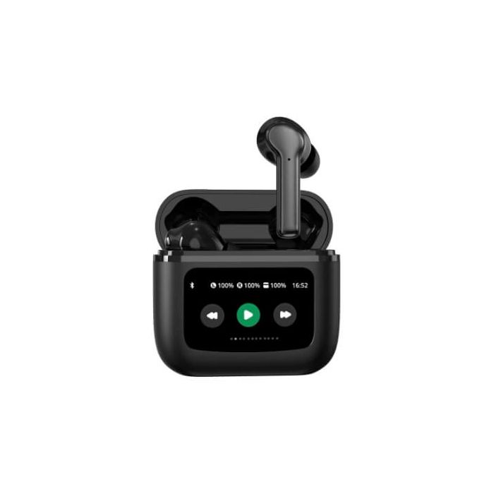 Wireless Bluetooth Earbuds with LCD Screen & ANC - Free Gift