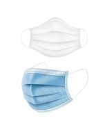 Adult Face Masks with Melt-Blown Filter Cloth Non-woven 3-Ply Disposable Mask