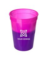 Custom 12 Oz Color Changing Mood Stadium Cups Perfect for Events