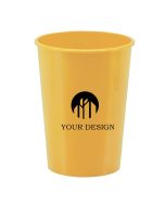 Custom 12 Oz Reusable Smooth BPA-Free Stadium Cups 