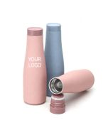 Custom 450ml Blank Water Bottles Thermos BPA Free Unique Design Bowling Shape Vacuum Insulation Flask