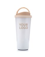 Custom 550ml Coffee Cup Insulated Mug Stainless Steel Thermos Tumbler with Handgrip