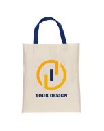 Custom Affordable Cotton Tote Bag 13" W x 15.5" H