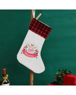 Custom Christmas Sock Bag Gift Container Stocking Decoration