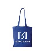 Custom Colorful Convention Cotton Canvas Tote Bag 17" H x 15" W