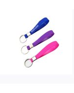 Custom Colorful Simple Design Personalized Silicone Keychain for Promotion and Advertising