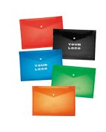 Custom Document Folders Transparent Document File Classify Bag Paper Storage Bag