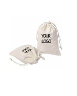 Custom Drawstring Cotton 3.5"w x 7"H Bag Eco-friendly Snack Candy Bags Sunglasses Pouches Travel Makeup Bag
