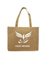 Custom Durable Non-Woven Tote Bag 12"H x 15" W