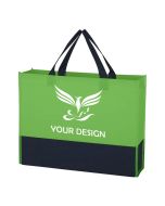 Custom Durable Non-Woven Tote Bag 15"H x 11.5" W