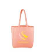 Custom Eco-Friendly Canvas Grocery Tote Bag 14"H x 13" W