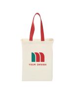 Custom Eco-friendly Cotton Canvas Grocery Tote 10" W x 14" H