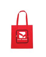 Custom Eco-Friendly Foldable Polypropylene Tote Bag 14.5" H x 13.38" W