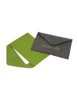 Custom Envelope Shape Felt Bag 11.81W x 8.66"H A4 Size Document Bag Business Briefcase File Folders for Office School