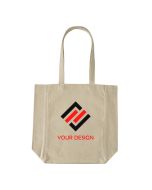 Custom Heavy Duty Cotton Canvas Everyday Tote Bag 14"H x 10.25" W