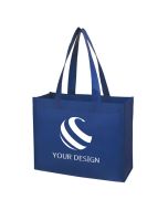Custom Laminated Non-Woven Shopper Tote 12.5"H x 16"W