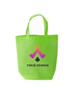 Custom Large Commerce Non-Woven FoldableTote Bag 15" H x 14" W