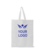 Custom Non-woven 13W x 17.25H Gift Tote Reusable Shopping Bag Grocery Bags
