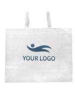 Custom Non-woven 15.5W x 14H Totes Glossy Shopping Merchandise Gift Bag Treat Bags