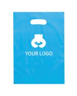 Custom Plastic Merchandise 9.5W x 14H Bag Shopping Retail Gift Bags