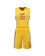 Custom Sleeveless Lakers Basketball Jersey V-neck Sport Clothes Vest Pants Suit