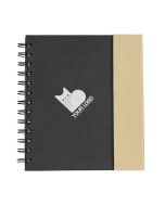 Custom Spiral Notebooks with Memo Stickers Pen Loop Magnetic Closure A5 Note Book