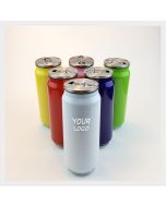 Custom Stainless Steel Water Bottle Cola Cooler Bottle Vacuum Flask Bottles with Lid and Pull-up Straw
