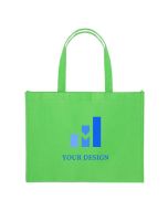 Custom Sustainable Eco-Friendly Non-Woven Tote 12"H x 16" W