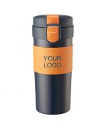 Custom Thermos Bottle Insulated 316 Stainless Steel Water Bottle Modern Vacuum Flask with Carrying Strap