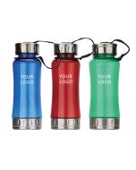 Custom Tritan Space Bottle Plastic Sports Plastic Bottles with Rope for Outdoor Travel