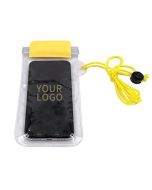 Custom Universal Water Proof PVC Mobile Phone Cases Clear Pouch Waterproof Bag Cell Phone Bag With Lanyard