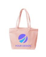 Custom Versatile Colored Canvas Tote Bag 13.5" H x 17.75" W